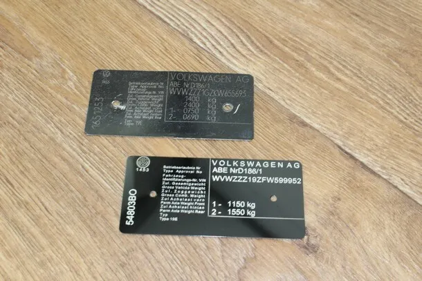 Buy VIN Plates for Cars