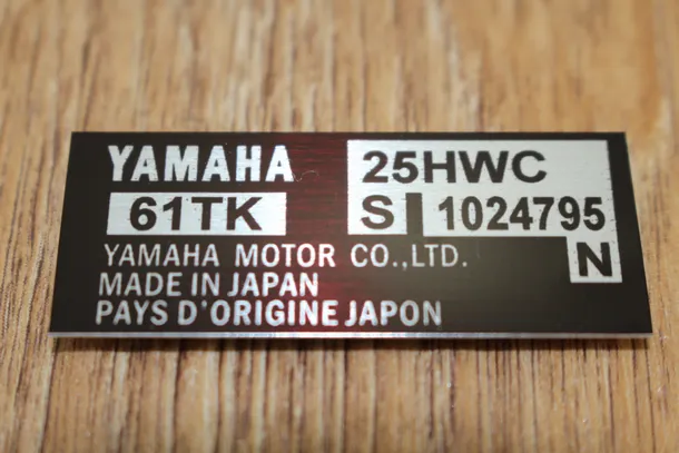 Buy Plates for Motorcycles