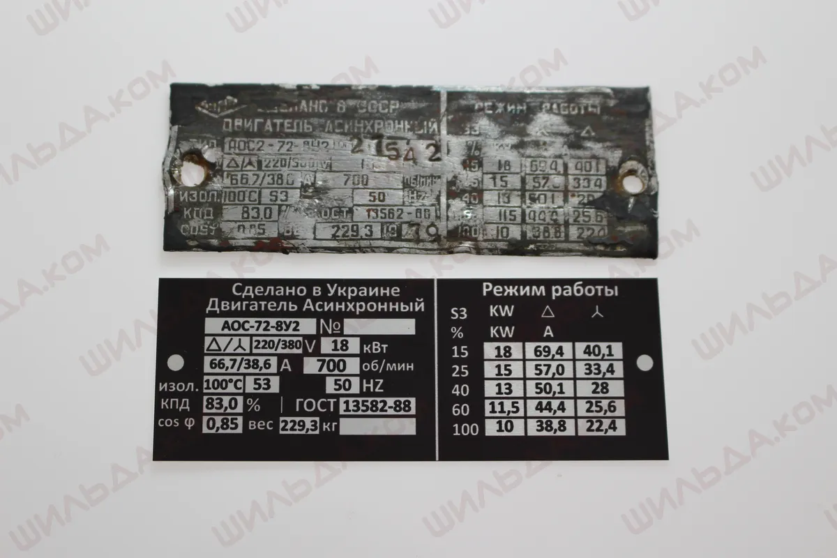Nameplate Manufacturing